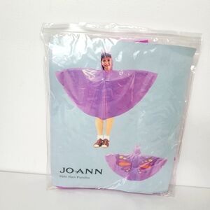 Kids rain poncho